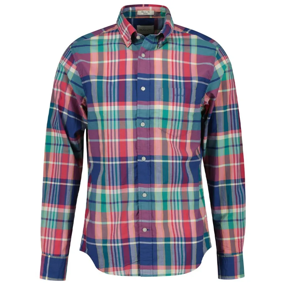 REGULAR INDIAN MADRAS CHECK SHIRT HERR