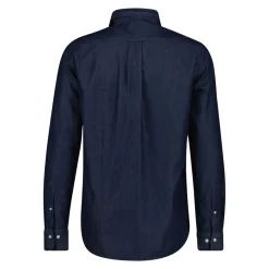 REGULAR INDIGO TWILL SHIRT HERR