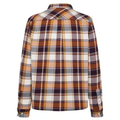 Regular light flannel checkered shirt - GOTS/Vegan