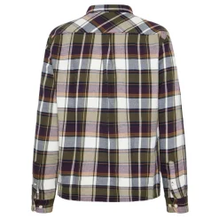 Regular light flannel checkered shirt - GOTS/Vegan