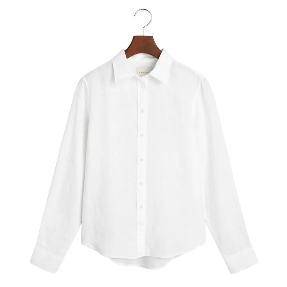 Regular Linen Champray Shirt Dam