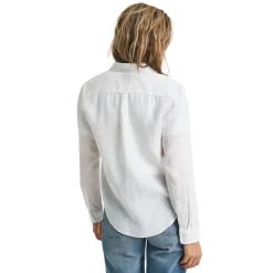 Regular Linen Champray Shirt Dam