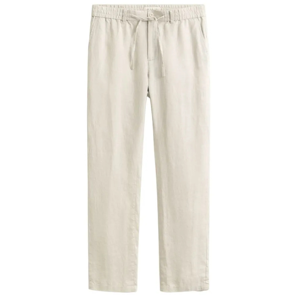 REGULAR LINEN DS PANTS HERR