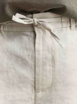 REGULAR LINEN DS SHORTS HERR
