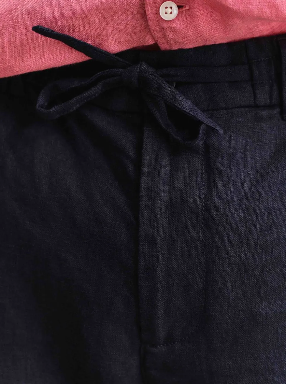 REGULAR LINEN DS SHORTS HERR