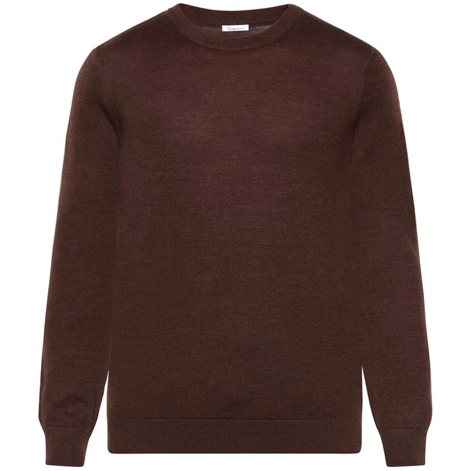 Regular Merino Knit Crew Neck Herr