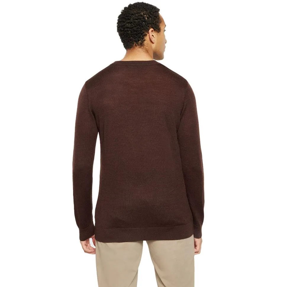 Regular Merino Knit Crew Neck Herr