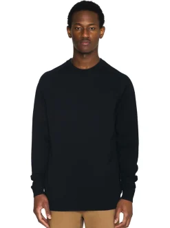 Regular merino knit crew neck - RWS herr