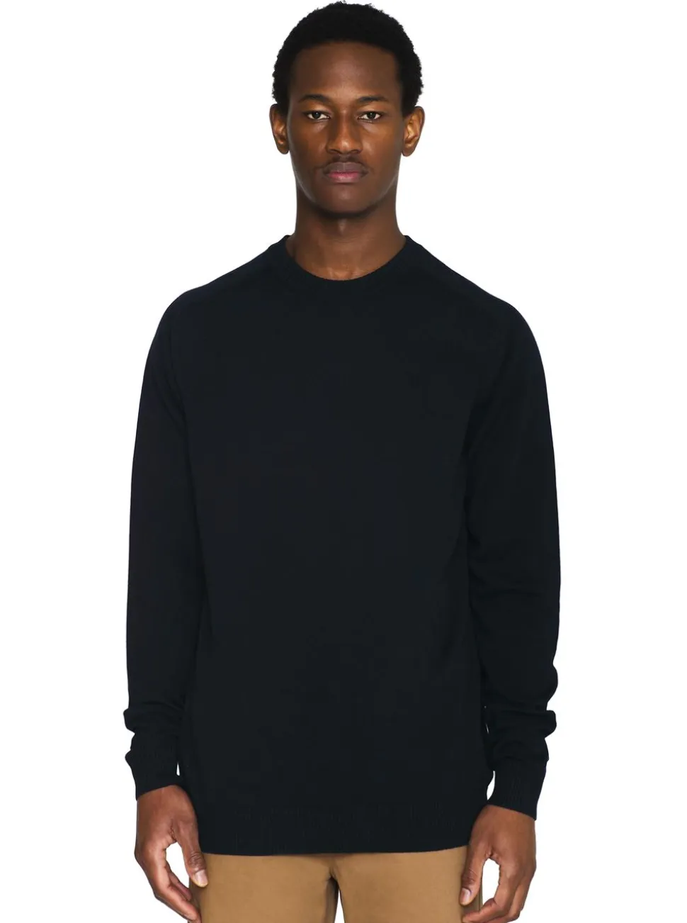 Regular merino knit crew neck - RWS herr