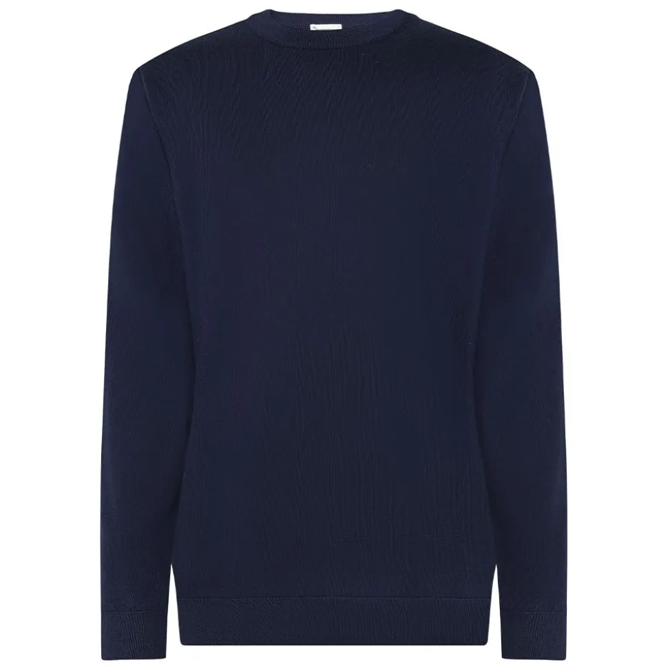 Regular merino knit crew neck - RWS herr