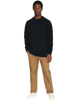 Regular merino knit crew neck - RWS herr