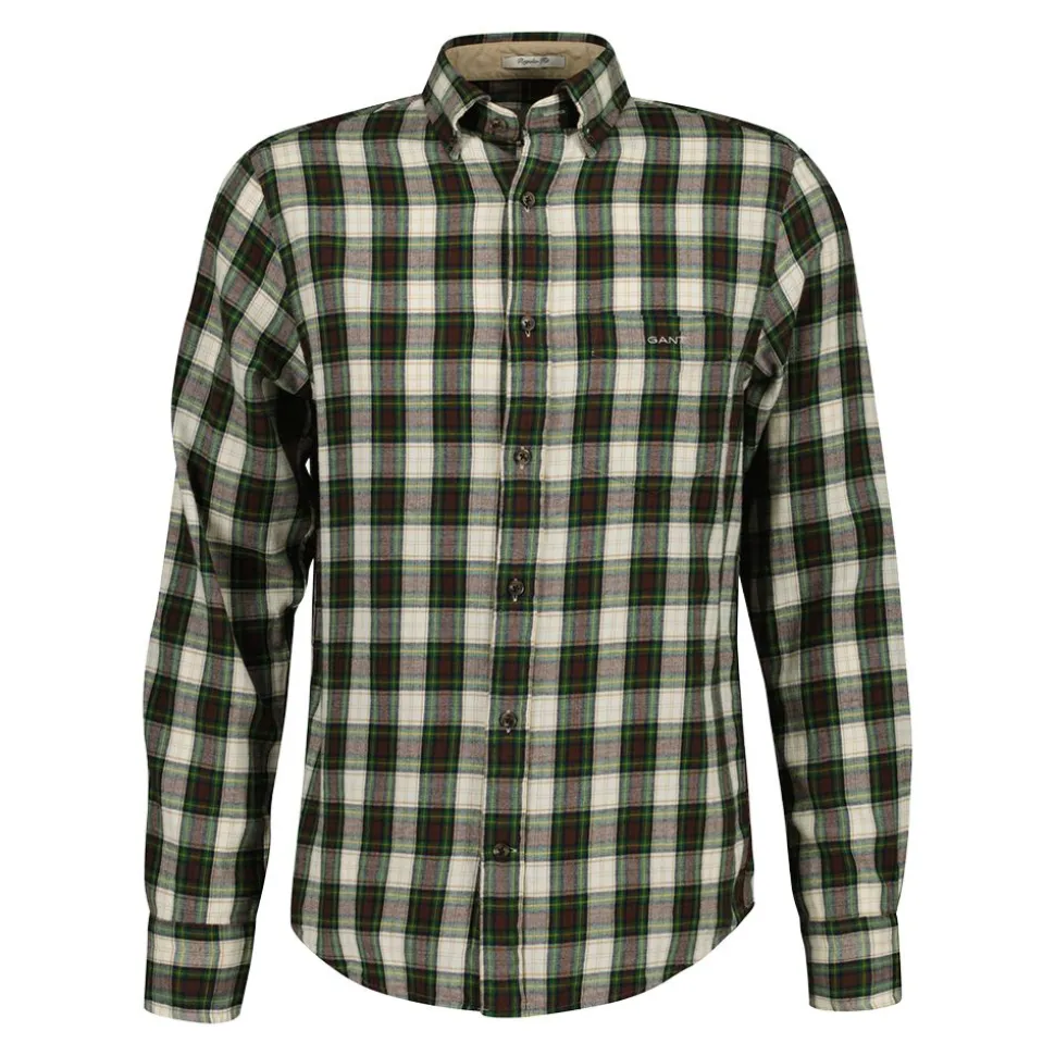 REG WINDBLOWN FLANNEL CHECK SHIRT herr