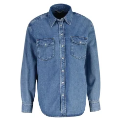 RELaxed DENIM POCKET LS SHIRT dam