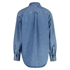 RELaxed DENIM POCKET LS SHIRT dam