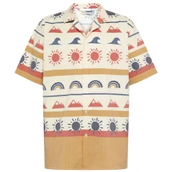 Relaxed print short sleeve shirt