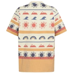 Relaxed print short sleeve shirt
