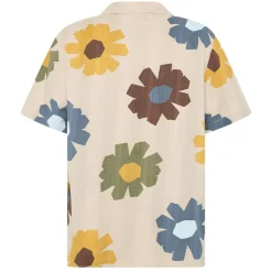 Relaxed print short sleeve shirt herr