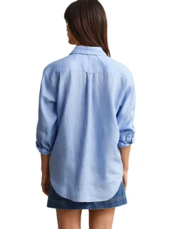 REL LINEN LS SHIRT DAM