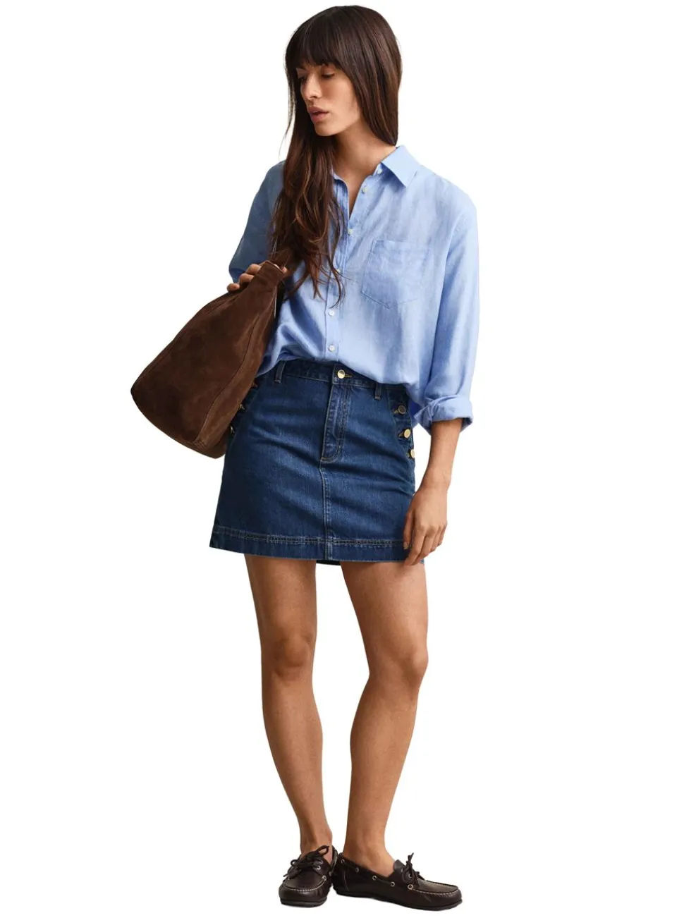 REL LINEN LS SHIRT DAM