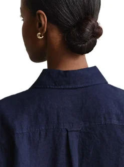 REL LINEN LS SHIRT DAM
