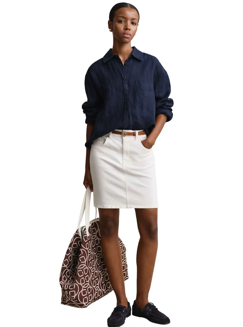 REL LINEN LS SHIRT DAM