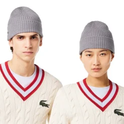 Ribbed Wool Beanie