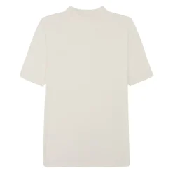 Rib high neck short sleeve - GOTS/Vegan
