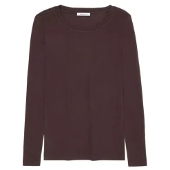 Rib Scoop neck long sleeved - GOTS/Vegan dam