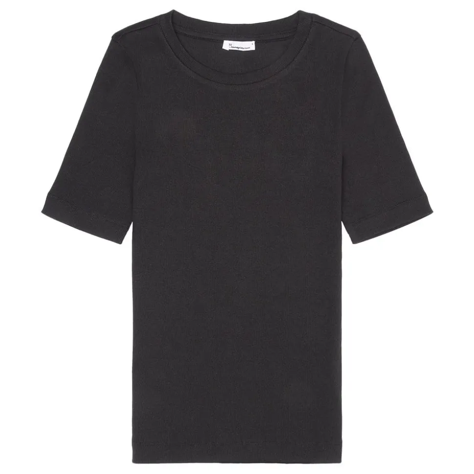 Rib t-shirt Dam