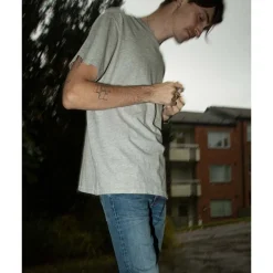 Roffe Melange T-Shirt Herr