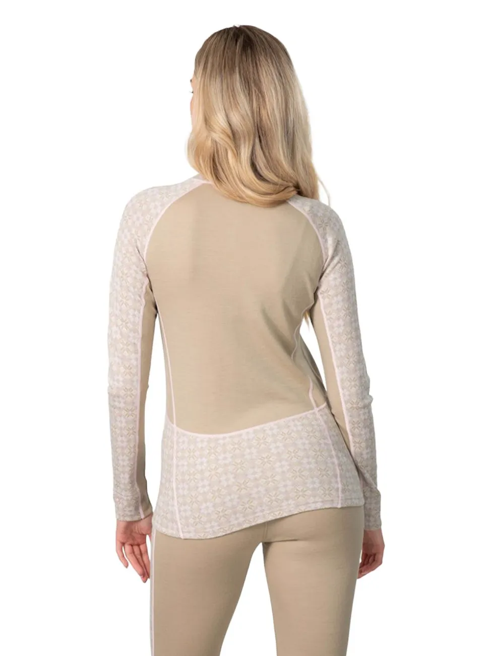 ROSE LIGHT Half Zip dam