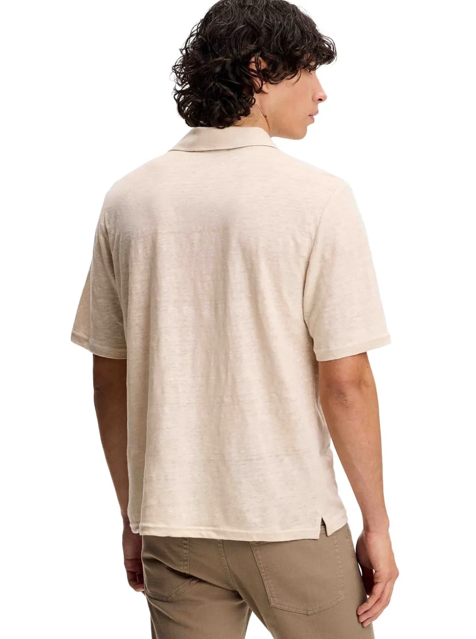 Roy Linen Polo Herr