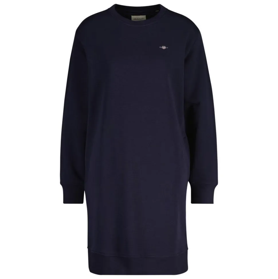 Shield C-Neck Sweat Dress Dam