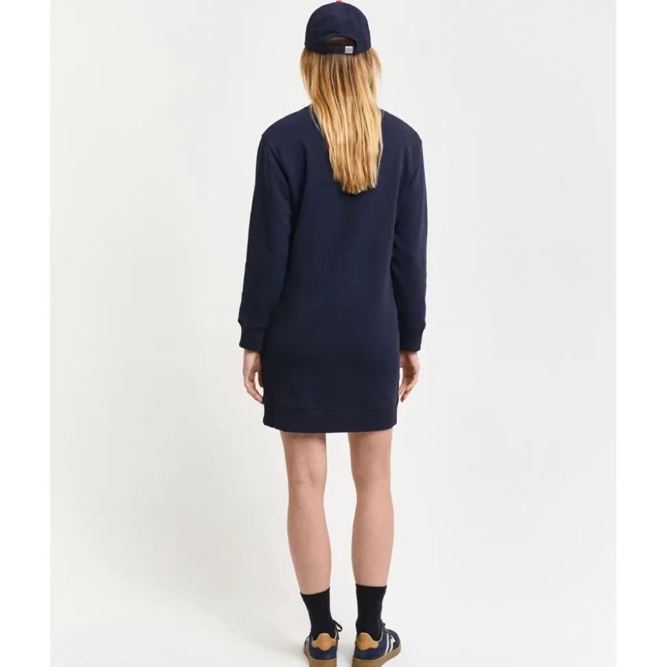 Shield C-Neck Sweat Dress Dam