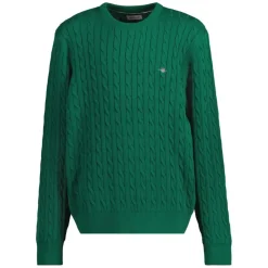 Shield Cotton Cable C-Neck Junior