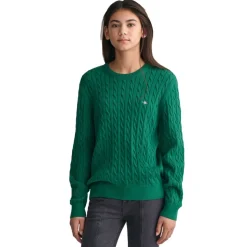 Shield Cotton Cable C-Neck Junior