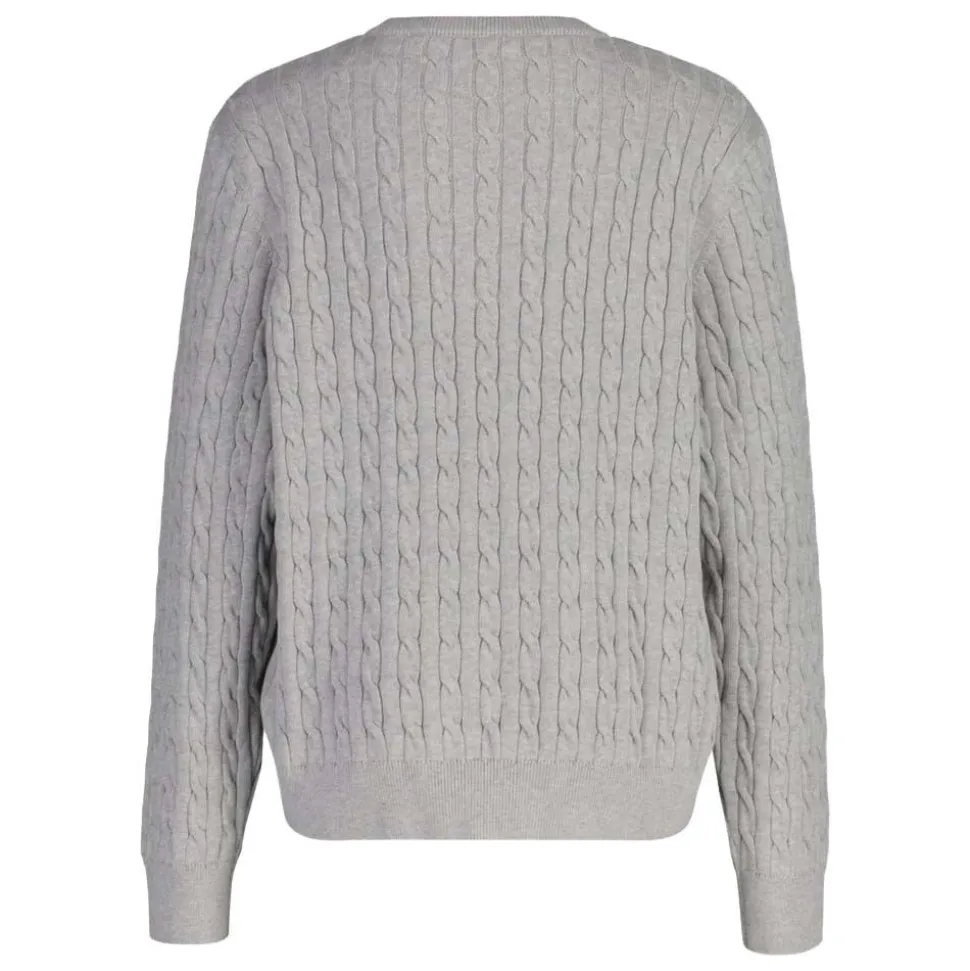 Shield Cotton Cable C-Neck Junior