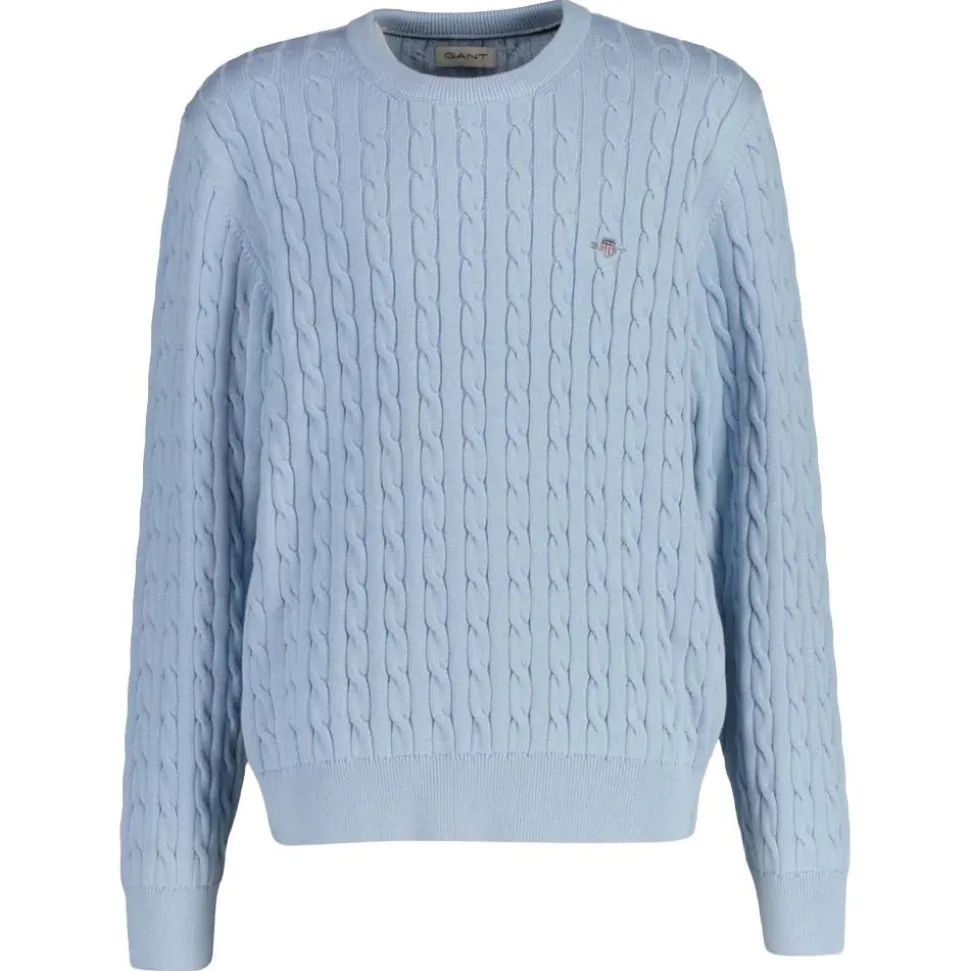 Shield Cotton Cable C-Neck Junior