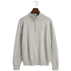 Shield Cotton Half-Zip Junior