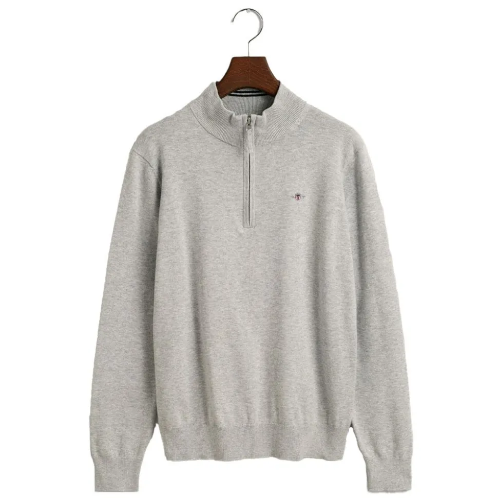 Shield Cotton Half-Zip Junior