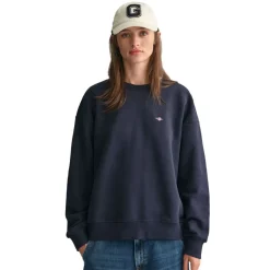 Shield Crewn Neck Sweatshirt Dam