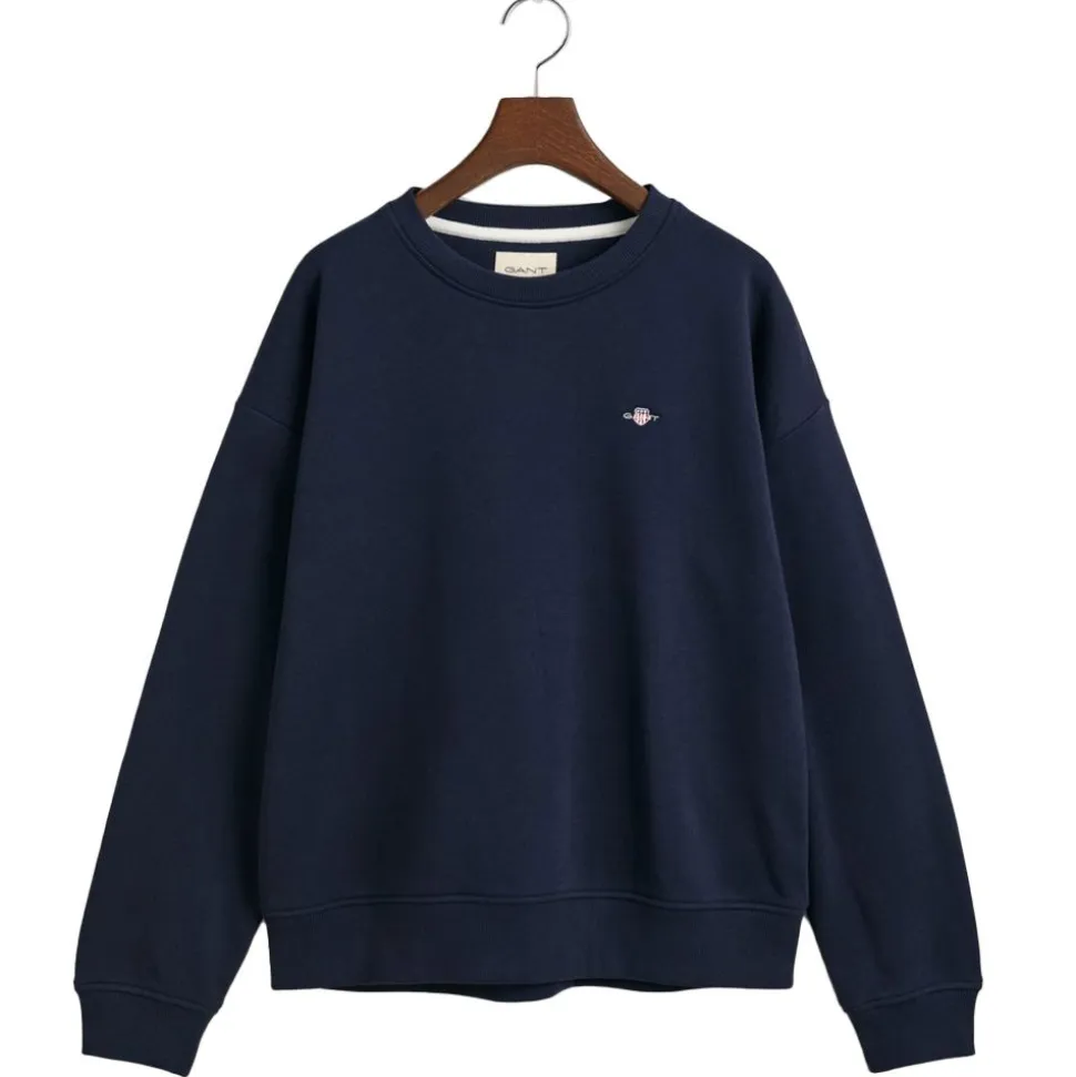 Shield Crewn Neck Sweatshirt Dam