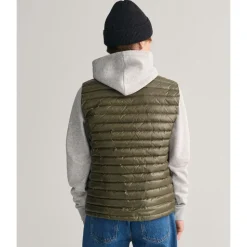 Shiny Light Padded Down Vest Junior