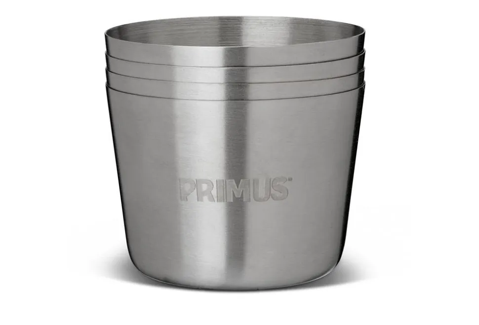 Shot Glass Stainless Steel 4pcs