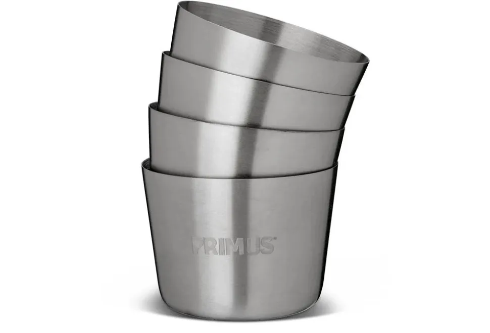 Shot Glass Stainless Steel 4pcs