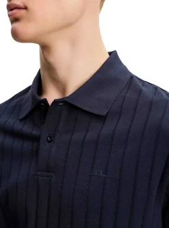 Simon Stripe Polo Herr