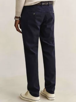 SLIM COTTON / LINEN CHINOS HERR