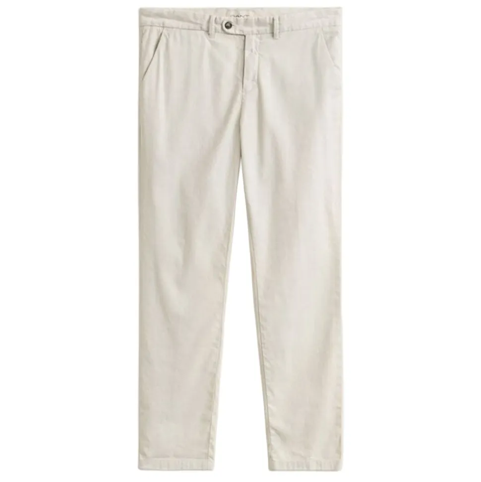 SLIM COTTON / LINEN CHINOS HERR