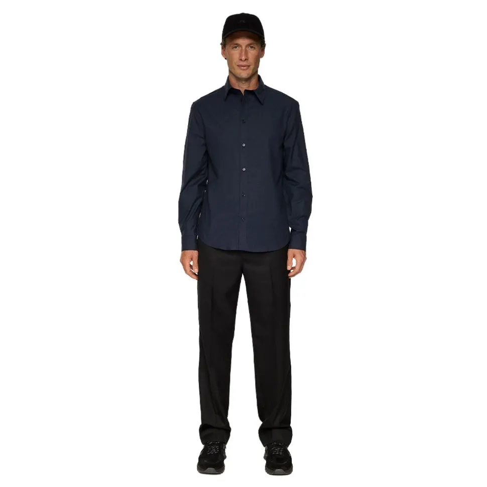 Slim Light Flannel Shirt Herr