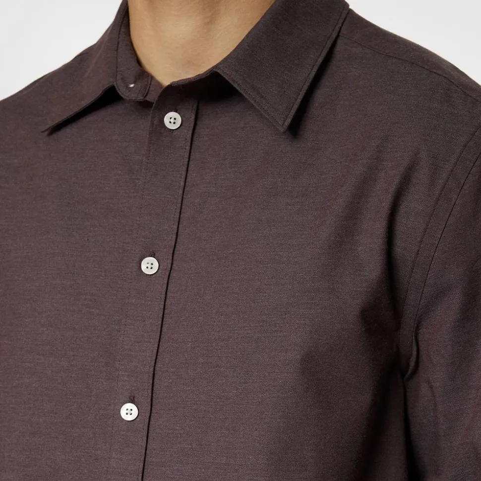 Slim Light Flannel Shirt Herr
